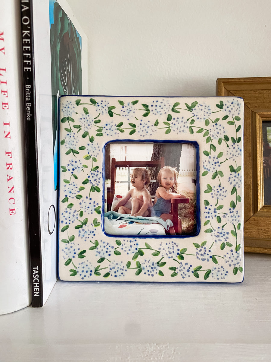 Square Hydrangea Frame