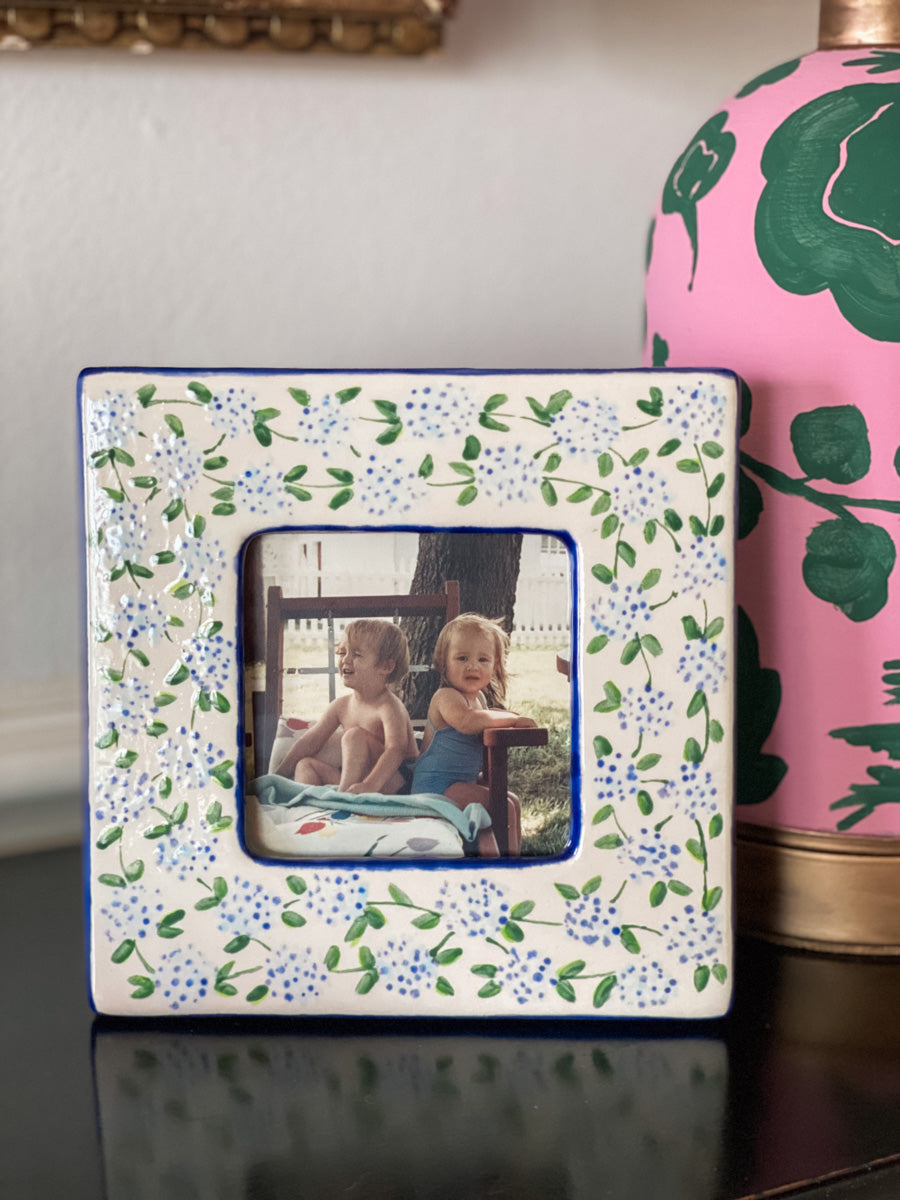 Square Hydrangea Frame
