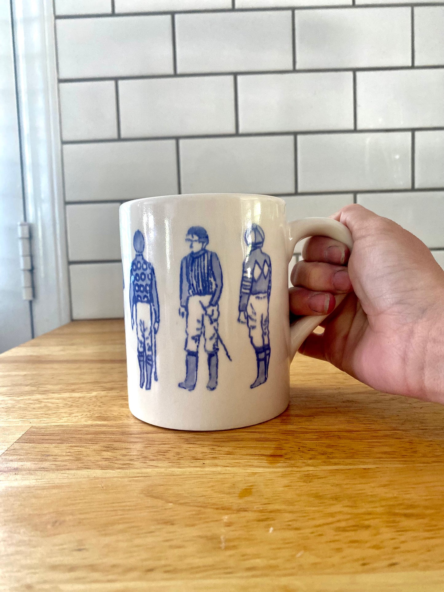 Jockey Coffee Mug, 15oz